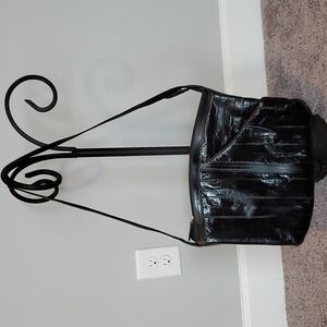 LeeSands black eel skin purse- Nice